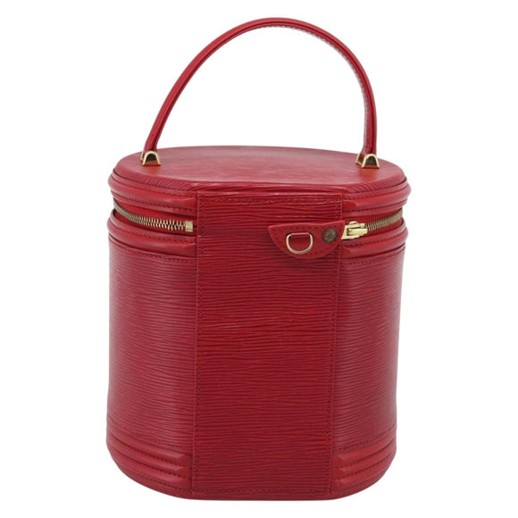 LOUIS VUITTON Epi Cannes Hand Bag Red M48037 LV Auth BA17009