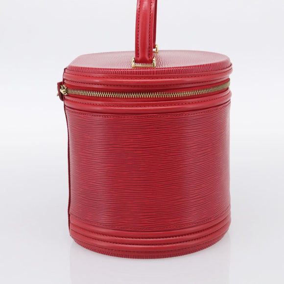 LOUIS VUITTON Epi Cannes Hand Bag Red M48037 LV Auth BA17009