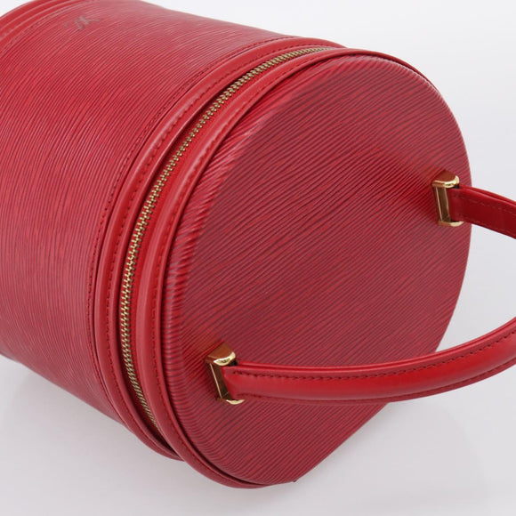 LOUIS VUITTON Epi Cannes Hand Bag Red M48037 LV Auth BA17009