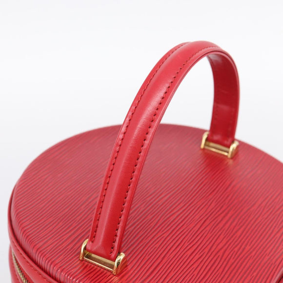 LOUIS VUITTON Epi Cannes Hand Bag Red M48037 LV Auth BA17009