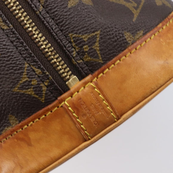 LOUIS VUITTON Monogram Alma Hand Bag M51130 LV Auth BA17010