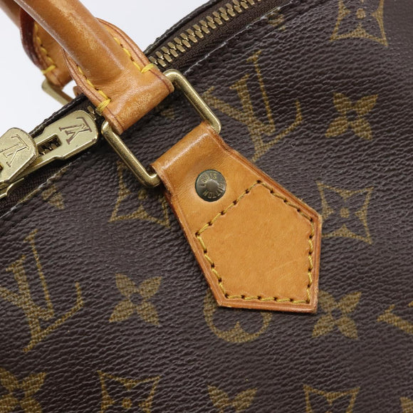 LOUIS VUITTON Monogram Alma Hand Bag M51130 LV Auth BA17010