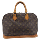 LOUIS VUITTON Monogram Alma Hand Bag M51130 LV Auth BA17010-3