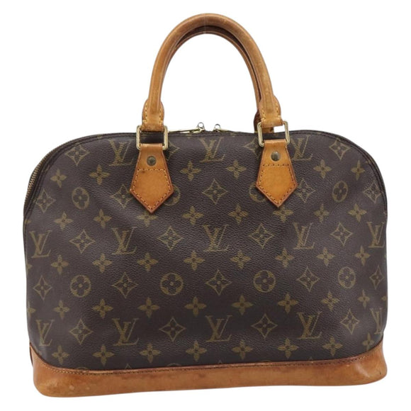 LOUIS VUITTON Monogram Alma Hand Bag M51130 LV Auth BA17010