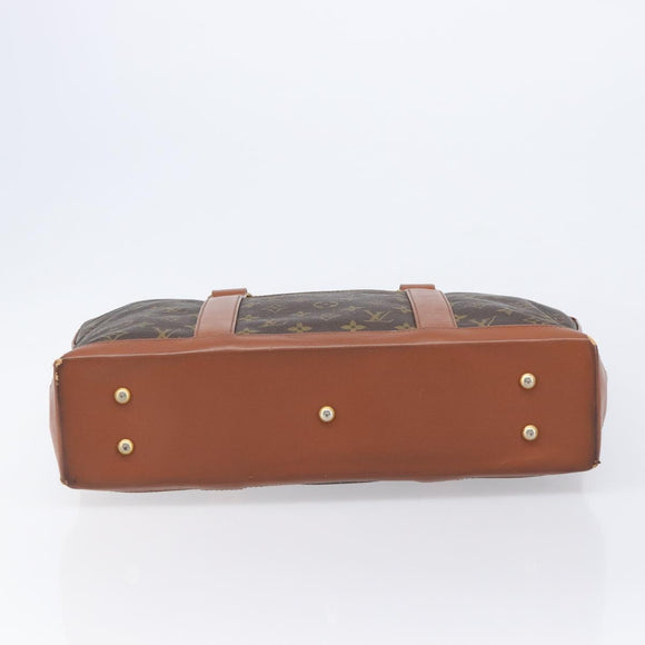 LOUIS VUITTON Monogram Sac Weekend PM Tote Bag M42425 LV Auth BA17011