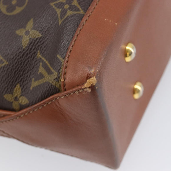 LOUIS VUITTON Monogram Sac Weekend PM Tote Bag M42425 LV Auth BA17011