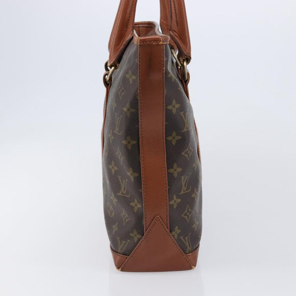 LOUIS VUITTON Monogram Sac Weekend PM Tote Bag M42425 LV Auth BA17011