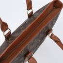 LOUIS VUITTON Monogram Sac Weekend PM Tote Bag M42425 LV Auth BA17011-6