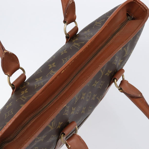 LOUIS VUITTON Monogram Sac Weekend PM Tote Bag M42425 LV Auth BA17011