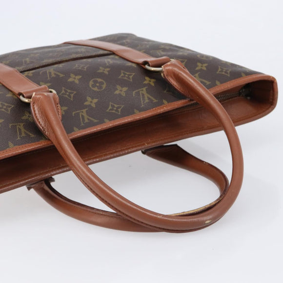 LOUIS VUITTON Monogram Sac Weekend PM Tote Bag M42425 LV Auth BA17011