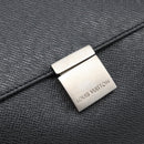 LOUIS VUITTON Taiga Selenga Clutch Bag Ardoise M30782 LV Auth BA17016A-12