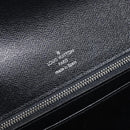 LOUIS VUITTON Taiga Selenga Clutch Bag Ardoise M30782 LV Auth BA17016A-15