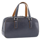 LOUIS VUITTON Monogram Mat Shelton Hand Bag Navy LV Auth BA17018-1