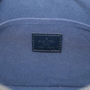 LOUIS VUITTON Monogram Mat Shelton Hand Bag Navy LV Auth BA17018-15