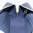LOUIS VUITTON Monogram Mat Shelton Hand Bag Navy LV Auth BA17018-18