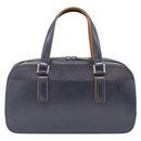 LOUIS VUITTON Monogram Mat Shelton Hand Bag Navy LV Auth BA17018-2