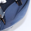 LOUIS VUITTON Monogram Mat Shelton Hand Bag Navy LV Auth BA17018-20