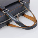 LOUIS VUITTON Monogram Mat Shelton Hand Bag Navy LV Auth BA17018-7