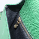 LOUIS VUITTON Epi Saint Cloud GM Shoulder Bag Green M52194 LV Auth BA17026-23