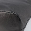 LOEWE Tote Bag Leather Dark Gray Auth BA17028-12
