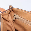 CELINE Macadam Shoulder Bag PVC Brown Gold Auth BA17035A-22