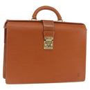 LOUIS VUITTON Epi Serviette Fermoir Bag Zipangu Gold M54358 LV Auth BA17040-1