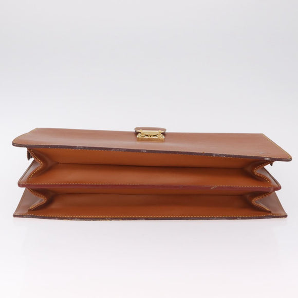LOUIS VUITTON Epi Serviette Fermoir Bag Zipangu Gold M54358 LV Auth BA17040