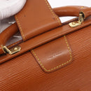 LOUIS VUITTON Epi Serviette Fermoir Bag Zipangu Gold M54358 LV Auth BA17040-17