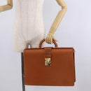 LOUIS VUITTON Epi Serviette Fermoir Bag Zipangu Gold M54358 LV Auth BA17040-27