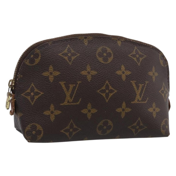 LOUIS VUITTON Monogram Pochette Cosmetic PM Pouch M47515 LV Auth BA17041