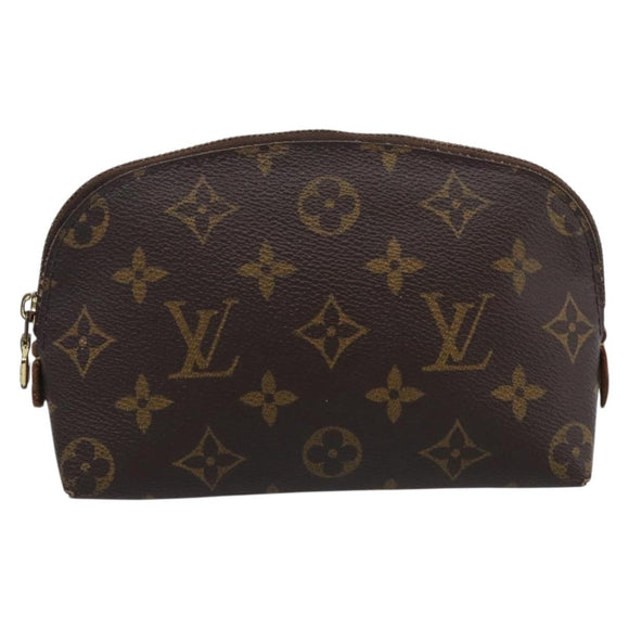 LOUIS VUITTON Monogram Pochette Cosmetic PM Pouch M47515 LV Auth BA17041