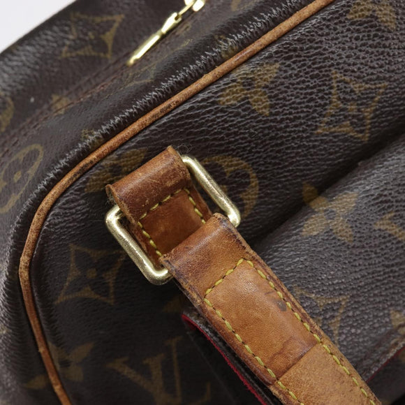 LOUIS VUITTON Monogram Exsantricite Hand Bag M51161 LV Auth BA17043