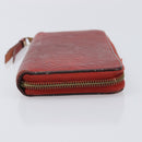 LOUIS VUITTON Long Wallet 2 Set White Red LV Auth BA17044-5