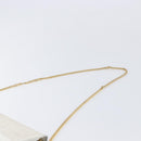Christian Dior Honeycomb Chain Shoulder Bag PVC White Gold Auth BA17050-8