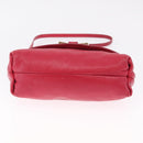 Chloe Lily Shoulder Bag Leather Pink Gold Auth BA17053-12