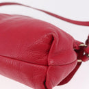 Chloe Lily Shoulder Bag Leather Pink Gold Auth BA17053-16