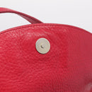Chloe Lily Shoulder Bag Leather Pink Gold Auth BA17053-20