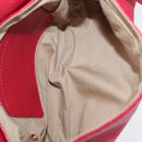 Chloe Lily Shoulder Bag Leather Pink Gold Auth BA17053-23