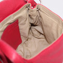 Chloe Lily Shoulder Bag Leather Pink Gold Auth BA17053-24