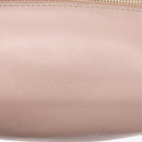 Valentino Rock Studs Waist Bag Leather Beige Gold Auth BA17058-15