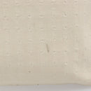 HERMES Amedaba GM Hand Bag Canvas White Brown Auth BA17059-4