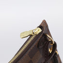 LOUIS VUITTON Damier Ebene Neverfull MM Pouch LV Auth BA17061V-13