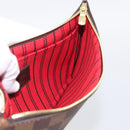 LOUIS VUITTON Damier Ebene Neverfull MM Pouch LV Auth BA17061V-16