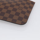 LOUIS VUITTON Damier Ebene Neverfull MM Pouch LV Auth BA17061V-8