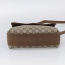GUCCI GG Supreme Web Sherry Line Shoulder Bag PVC Beige 904 02 084 Auth BA17063-10