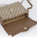 GUCCI GG Supreme Web Sherry Line Shoulder Bag PVC Beige 904 02 084 Auth BA17063-16