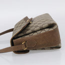 GUCCI GG Supreme Web Sherry Line Shoulder Bag PVC Beige 904 02 084 Auth BA17063-4