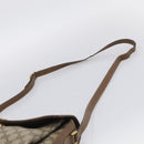 GUCCI GG Supreme Web Sherry Line Shoulder Bag PVC Beige 904 02 084 Auth BA17063-9