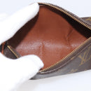 LOUIS VUITTON Monogram Papillon Pouch LV Auth BA17064-16