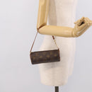 LOUIS VUITTON Monogram Papillon Pouch LV Auth BA17064-19